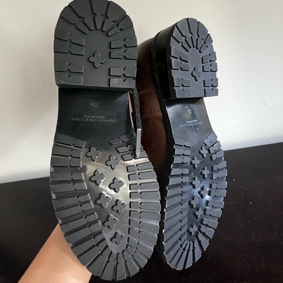 Sophia Webster BLAKE BIKER BOOT Chocolate & Crystal Harness - Picture 16 of 16